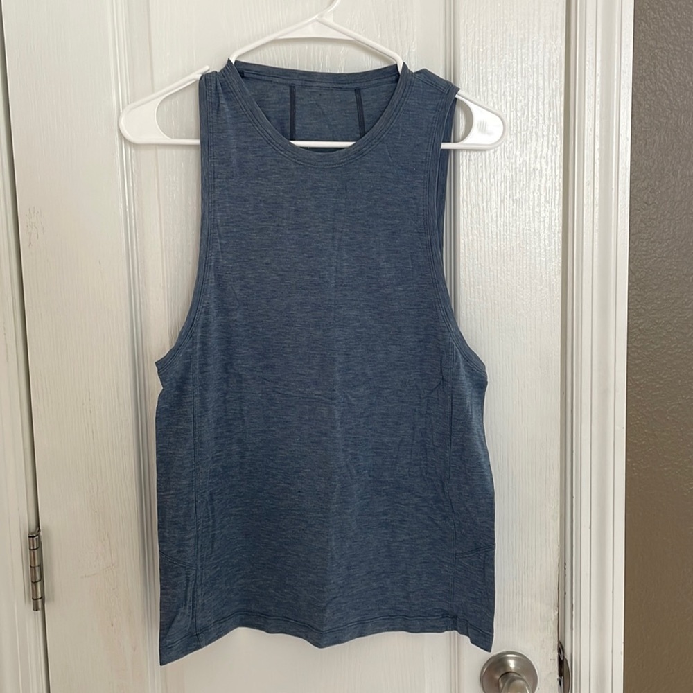 Lululemon Muscle Tank - Heather Navy Blue